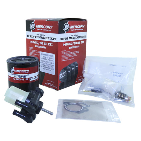 SERV- KIT 100HRS 40/50/60 EFI MERCURY - 8M0090558