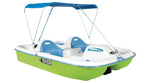 BOTE DE PEDAL MONACO DLX - BLANCO/VERDE LIMA